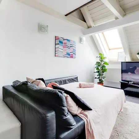 Spacious Stylish Attic In The Heart Of The Center - Karlovo * Praga
