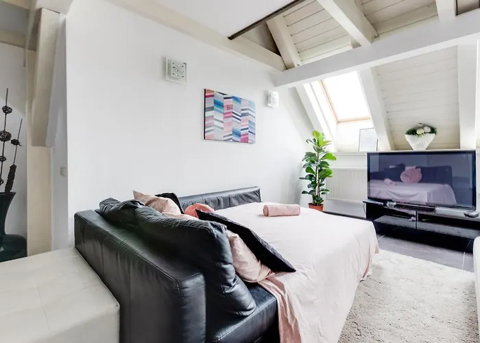 Spacious Stylish Attic In The Heart Of The Center - Karlovo * Prága